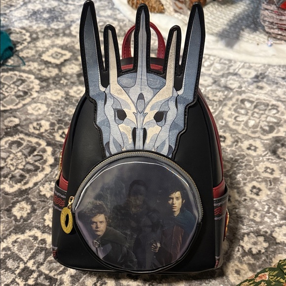 Lord of The Rings Sauron Lenticular Loungefly Mini Backpack main image 5